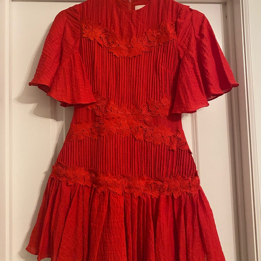 Keepsake red dress!